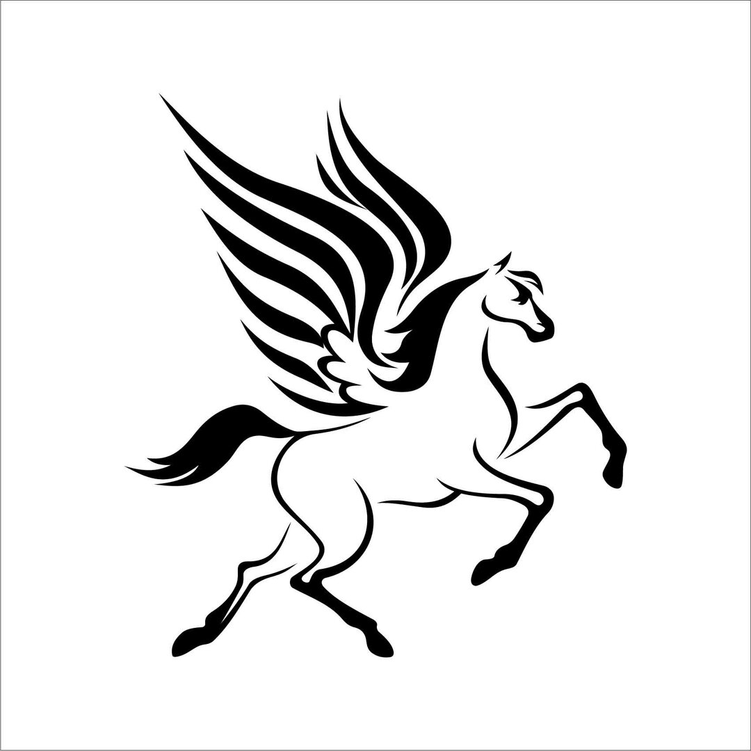 Autocollant Mural Enfant - Sticker Cheval Animaux DL143 - Déco Chambre Fille - Amovible Multicolore