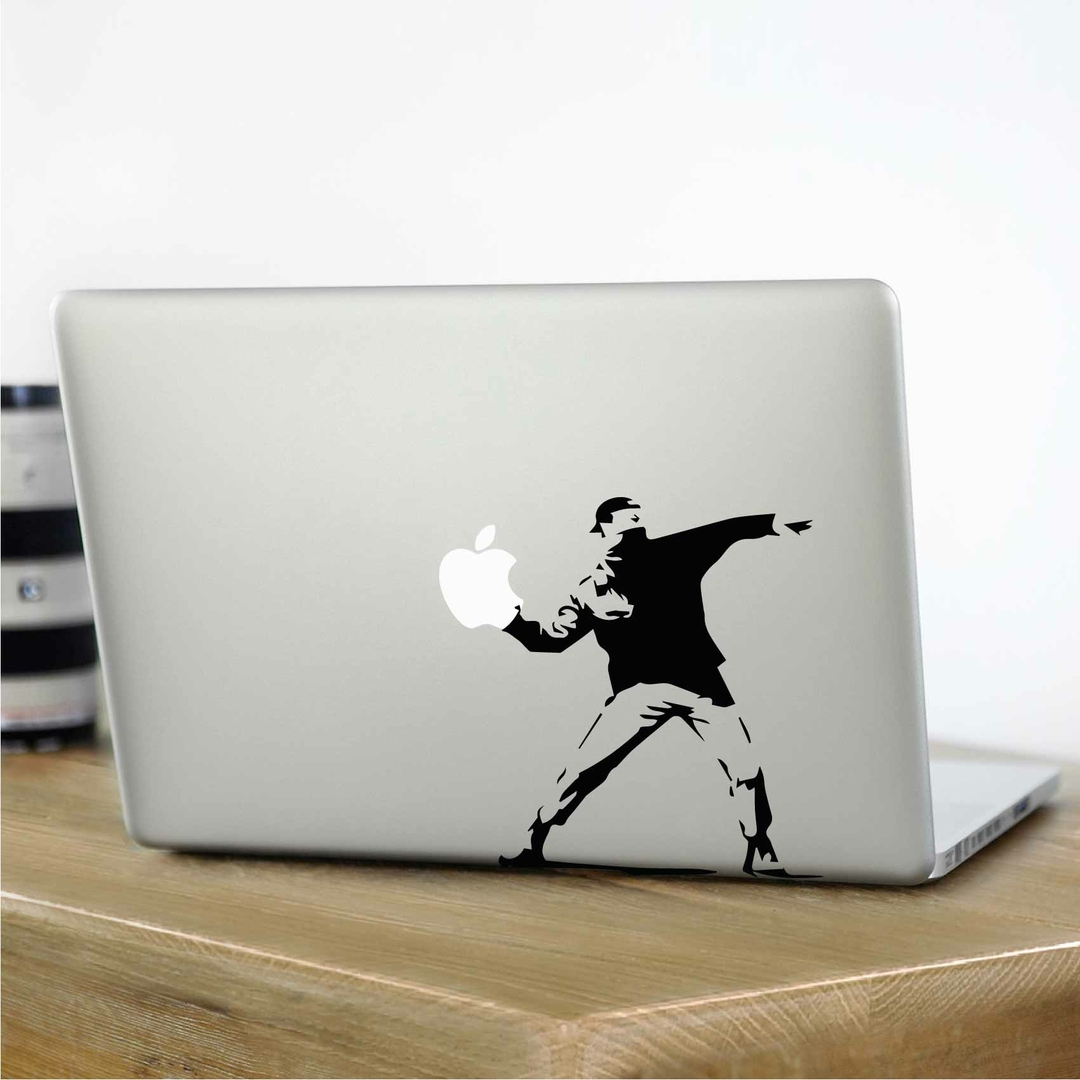 Sticker mural Banksy, L'éléphant Fusée