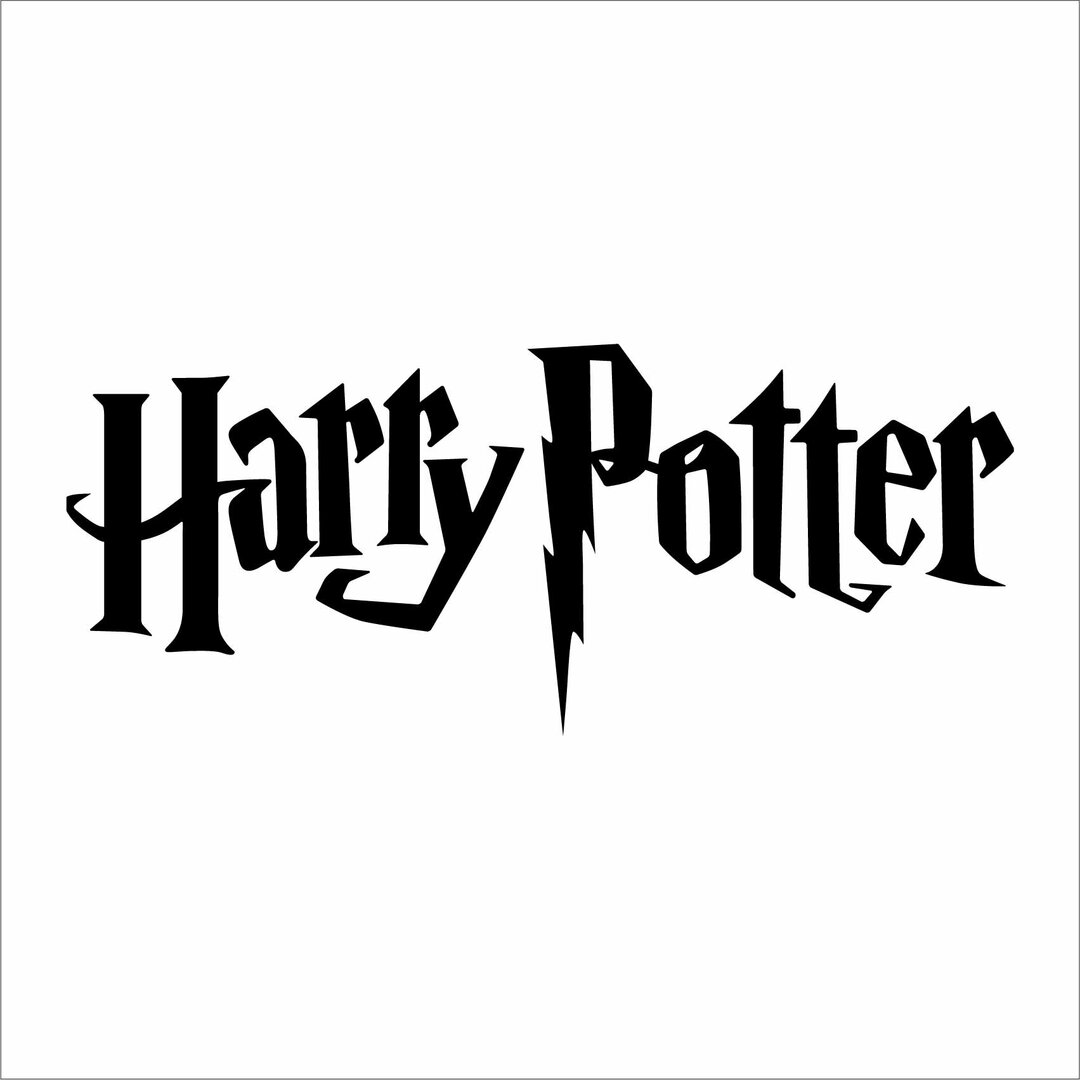 Stickers Muraux Harry Potter - Autocollant Ensemble Icônes Aquarelle Wizarding World Art - Décoration Magique 60cm X 30cm