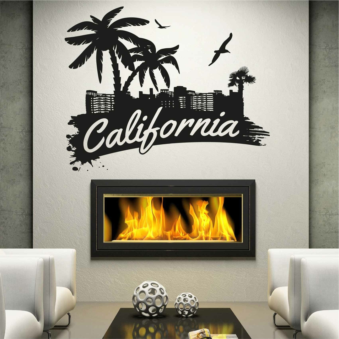 Stickers California Autocollant muraux et deco