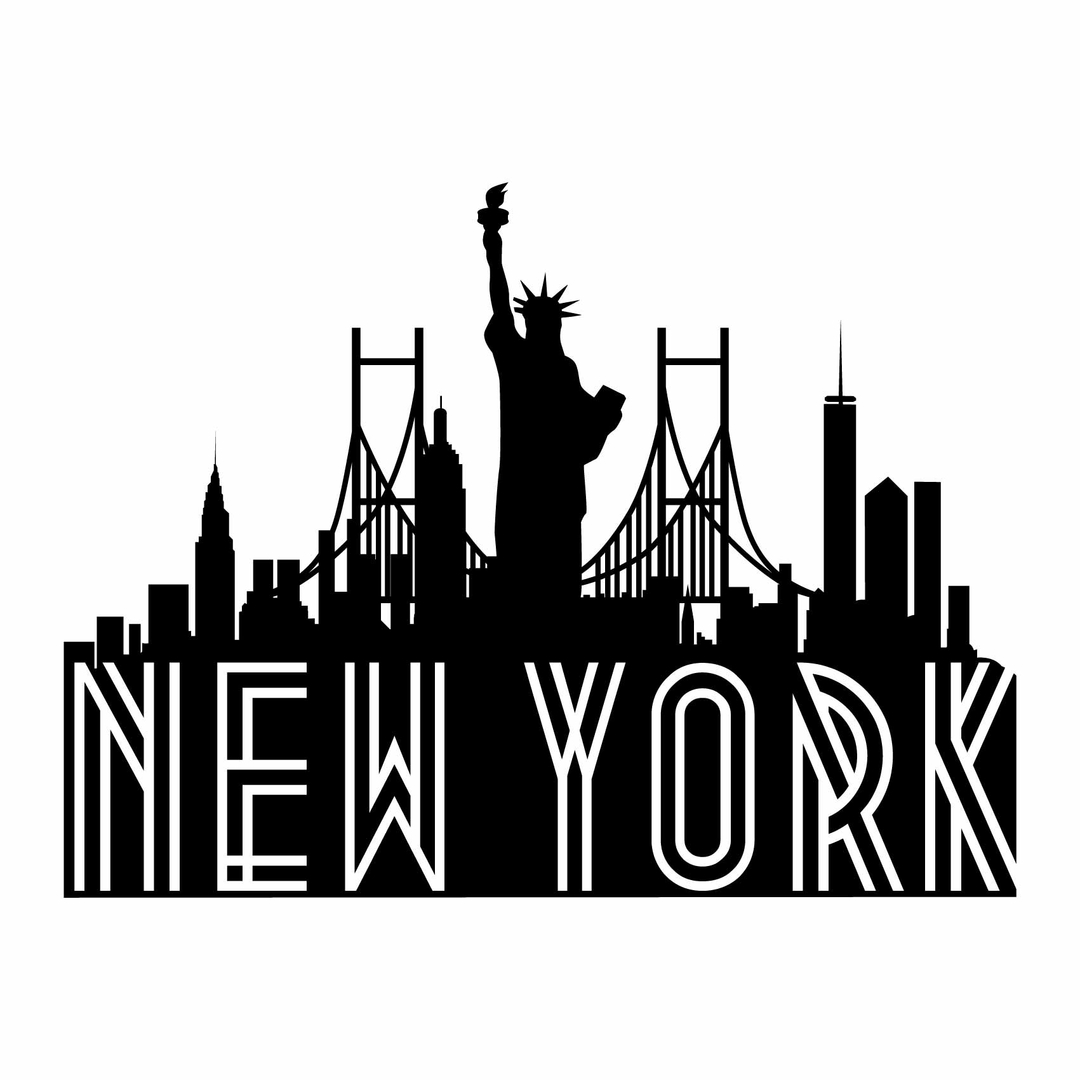 Stickers New York Monuments Autocollant muraux et deco