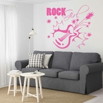 stickers-rock-girl-ref44musique-autocollant-muraux-musique-sticker-mural-musical-note-notes-deco-salon-chambre-adulte-ado-enfant