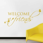 stickers-mural-welcome-friends-ref15welcome-autocollant-muraux-bienvenue-sticker-mural-welcome-home-sweet-home-entrée-séjour-salon-cuisine-porte-deco