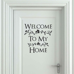 stickers-welcome-to-my-home-ref6welcome-autocollant-muraux-bienvenue-sticker-mural-welcome-home-sweet-home-entrée-séjour-salon-cuisine-porte-deco