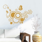 stickers-arabesque-papillon-ref8arabesque-autocollant-muraux-arabesques-salon-sticker-mural-deco-design-forme-chambre-séjour