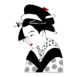 stickers-geisha-ref4japon-stickers-muraux-japonais-autocollant-japon-sticker-mural-japan-deco-salon-chambre-(2)