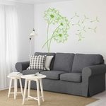 stickers-trois-pissenlits-ref8plante-stickers-muraux-nature-plantes-sticker-mural-plante-arbre-autocollant-deco-sticker-mural-chambre-salon-cuisine