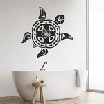 stickers-tortue-maori-ref7animauxmarins-stickers-animaux-marins-autocollant-muraux-animal-mignon-sticker-mural-enfant-chambre-salon