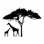 stickers-famille-girafe-ref5animauxsavane-stickers-animaux-savane-autocollant-muraux-animal-afrique-sticker-mural-enfant-chambre-salon-(2)
