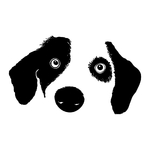 stickers-visage-chien-ref5chien-stickers-muraux-chien-autocollant-salon-chambre-deco-sticker-mural-chiens-animaux-enfant-(2)