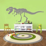 stickers-tyranosaure-squelette-ref22dinosaure-stickers-muraux-dinosaure-autocollant-chambre-deco-sticker-mural-dinosaures-garçon-enfant