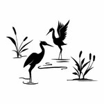 stickers-hérons-ref6oiseaux-stickers-muraux-oiseaux-autocollant-chambre-salon-deco-sticker-mural-oiseau-animaux-(2)