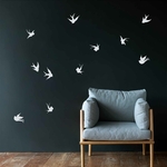 stickers-hirondelles-ref12oiseaux-stickers-muraux-oiseaux-autocollant-chambre-salon-deco-sticker-mural-oiseau-animaux
