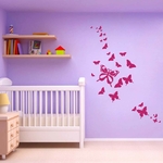 stickers-nuée-papillon-ref40papillon-stickers-muraux-papillon-autocollant-chambre-salon-deco-sticker-mural-papillons-animaux