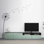 stickers-muraux-pissenlit-ref14plante-stickers-muraux-plante-autocollant-deco-salon-chambre-nature-sticker-mural-plantes