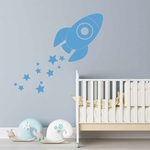 stickers-fusee-ref1fusee-stickers-muraux-fusée-autocollant-deco-chambre-enfant-bébé-sticker-mural-espace