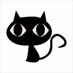 stickers-chat-ref5chat-autocollant-deco-sticker-chaton-dessin-cartoon-chambre-enfant-stickers-muraux-fb
