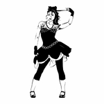 stickers-madonna-silhouette-ref9portrait-stickers-muraux-madonna-autocollant-portrait-chambre-salon-cuisine-sticker-mural-portrait-(2)