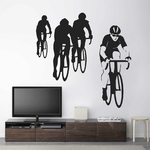 stickers-cyclistes-ref42silhouette-stickers-muraux-silhouette-autocollant-chambre-salon-sticker-mural-ombre