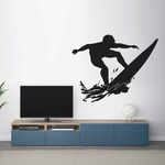stickers-surfer-ref47silhouette-stickers-muraux-silhouette-autocollant-chambre-salon-sticker-mural-ombre