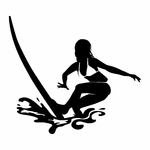 stickers-surfeuse-ref48silhouette-stickers-muraux-silhouette-autocollant-chambre-salon-sticker-mural-ombre-(2)