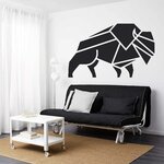 stickers-bison-origami-ref1bison-stickers-muraux-origami-autocollant-deco-salon-chambre-sticker-mural-origami-decoration