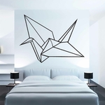 stickers-mural-grue-origami-ref3grue-stickers-muraux-origami-autocollant-deco-salon-chambre-sticker-mural-origami-decoration