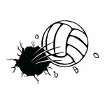 stickers-ballon-volley-ref44sport-stickers-muraux-sport-autocollant-deco-enfant-salon-chambre-sticker-mural-volleyball-decoration-(2)