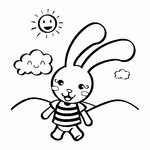 stickers-lapin-bébé-ref17bebe-stickers-muraux-bébé-autocollant-mural-bébé-sticker-chambre-enfant-bébé-garcon-fille-decoration-deco-(2)
