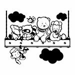 stickers-petits-animaux-foret-ref23bebe-stickers-muraux-bébé-autocollant-mural-bébé-sticker-chambre-enfant-garcon-fille-decoration-deco-(2)