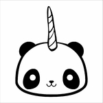 stickers-kawaii-panda-licorne-ref12kawaii-stickers-muraux-kawaii-autocollant-mural-mignon-sticker-enfant-deco-manga-salon-chambre-(2)