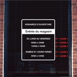 stickers-horaires-magasin-personnalisés-ref13horaireboutique-autocollant-horaire-porte-sticker-vitrine-café-magasin-boutique-personnalisable-2
