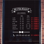 stickers-horaires-restaurant-personnalisés-ref1horaireboutique-autocollant-horaire-porte-sticker-vitrine-café-magasin-boutique-personnalisable-2
