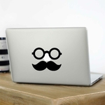 stickers-pour-mac-lunettes-moustache-ref24mac-autocollant-macbook-pro-sticker-ordinateur-portable-macbook-air