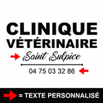 ref5veterinairevitrine-stickers-clinique-vétérinaire-vitrine-sticker-personnalisé-autocollant-pro-veterinaire-professionnel-2