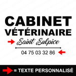 ref6veterinairevitrine-stickers-cabinet-vétérinaire-vitrine-sticker-personnalisé-autocollant-pro-veterinaire-professionnel-2
