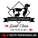 ref7veterinairevitrine-stickers-clinique-vétérinaire-vitrine-sticker-personnalisé-autocollant-pro-veterinaire-professionnel-2