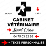 ref12veterinairevitrine-stickers-cabinet-vétérinaire-vitrine-sticker-personnalisé-autocollant-pro-veterinaire-professionnel-2