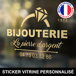 ref3bijouterievitrine-stickers-bijouterie-vitrine-sticker-personnalisé-autocollant-boutique-pro-bijoux-bijou-diamant-bagues-alliance-professionnel