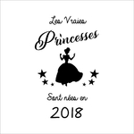 Stickers-princesse-2018-ref5princesse-autocollant-muraux-sticker-princesse-née-chambre-fille-enfant-bébé-fb