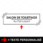 ref5salondetoilettagevitrine-stickers-salon-de-toilettage-vitrine-sticker-personnalisé-autocollant-toiletteur-pro-vitre-professionnel-logo-arabesque-2