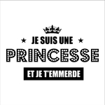 Stickers-princesse-ref2princesse-autocollant-je-suis-une-princesse-emmerde-sticker-muraux-deco-salon-cuisine-chambre-fb