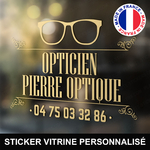 ref15opticienvitrine-stickers-opticien-vitrine-optique-sticker-personnalisé-lunetier-autocollant-pro-opticiens-vitre-magasin-boutique-opticienne-professionnel-logo-lunettes