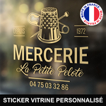 ref5mercerievitrine-stickers-mercerie-vitrine-sticker-personnalisé-mercier-autocollant-logo-dé-à-coudre
