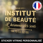 ref2institutdebeautevitrine-stickers-vitrine-institut-de-beauté-sticker-personnalisé-beaute-autocollant-salon-esthétique-esthéticienne-vitre-vitrophanie-logo-écriture
