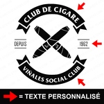 ref1clubdecigarevitrine-stickers-cigare-club-vitrine-sticker-cigar-personnalisé-fumoir-autocollant-tabac-pro-vitre-professionnel-logo-cigares-croisés-2