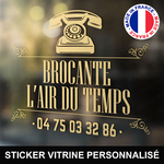 ref4brocantevitrine-stickers-brocante-vitrine-sticker-brocanteur-vitrophanie-personnalisé-autocollant-pro-magasin-boutique-vitre-logo-vieux-téléphone