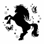 Stickers-cheval-papillon-ref5cheval-autocollant-muraux-deco-sticker-chevaux-chambre-fille-enfant-mignon-(2)