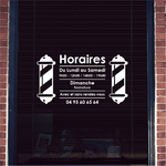 ref30horaireboutique-stickers-horaires-ouverture-coiffeur-barbier-personnalisé-autocollant-horaire-porte-sticker-vitrine-salon-coiffure-vitrophanie