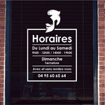ref32horaireboutique-stickers-horaires-ouverture-coiffeur-barbier-personnalisé-autocollant-horaire-porte-sticker-vitrine-salon-homme-vitrophanie